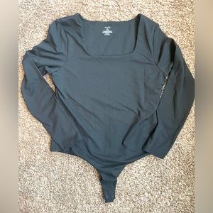 NUUDS square neck bodysuit BRAND NEW -XL